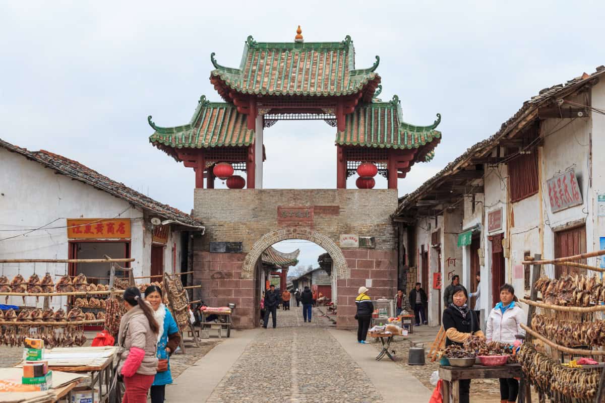 Zhujixiang, the historic Pearl Lane in Nanxiong, Guangdong, where 33 surname families including the Zhu clan departed for the Pearl River Delta in 1273 CE.